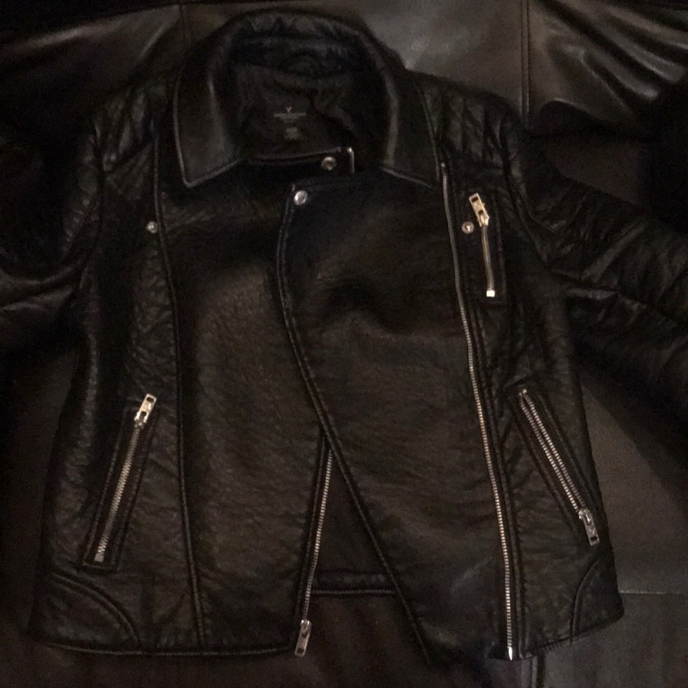 Leather jacket